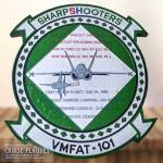 VMFAT-101 Sharp Shooters Personalized Shield