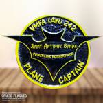 VMFA(AW)-242 Plane Captain (Personalized) Shield